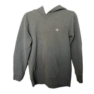 Gray Unisex Champion Hoodie